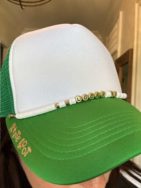 Lucky Me  - Trucker Hat (Green)