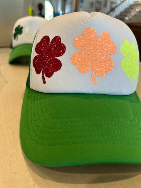 Irish Clover Trucker Hat