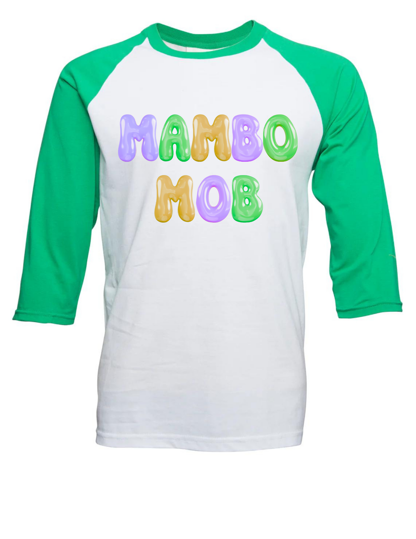 Mambo Mob - Unisex Raglan Baseball Tee