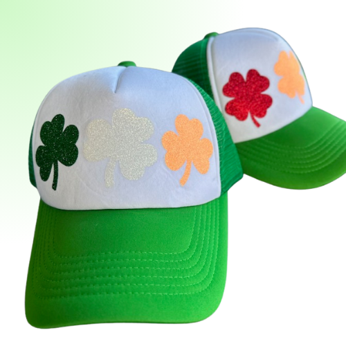 Irish Clover Trucker Hat