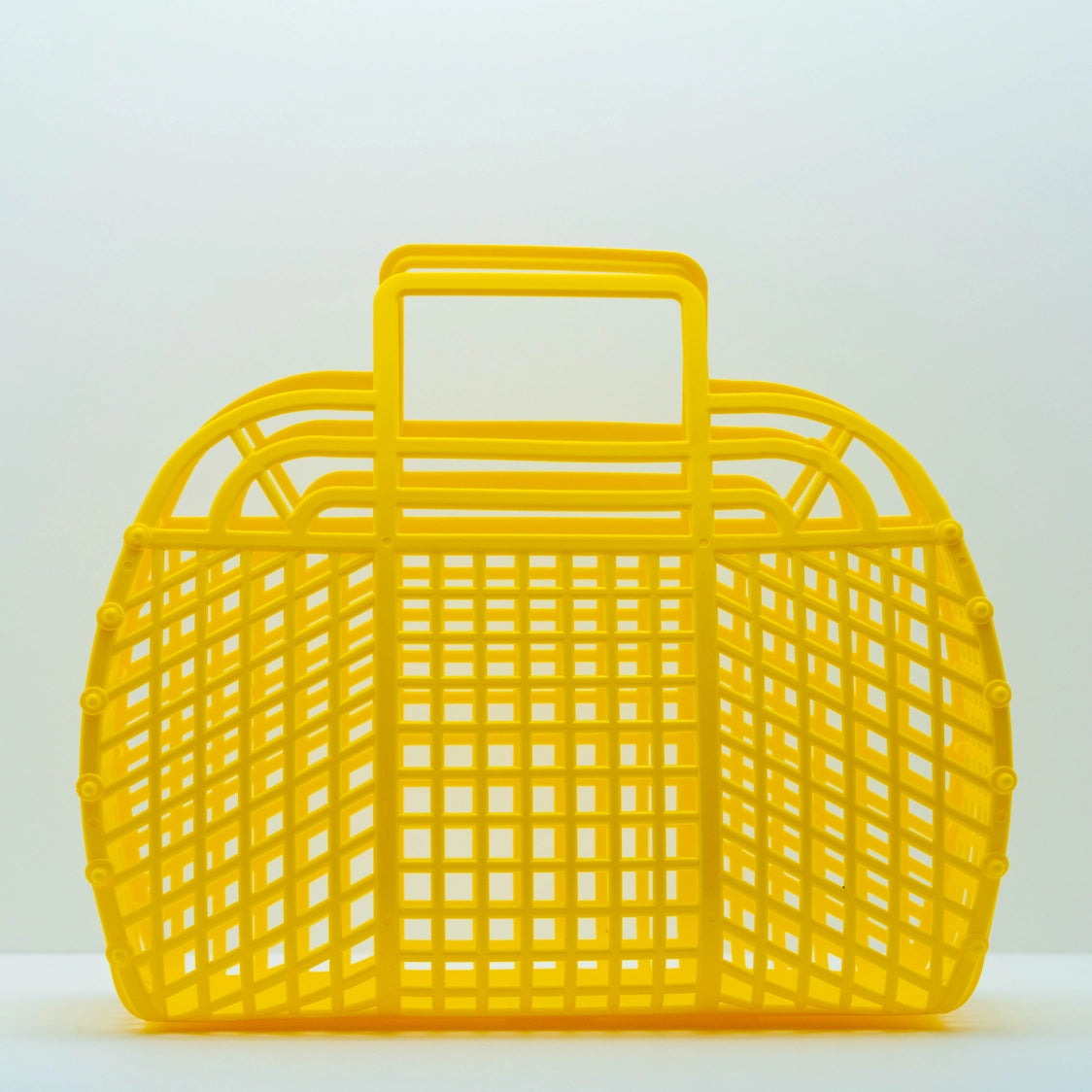 Retro Jelly Basket Tote