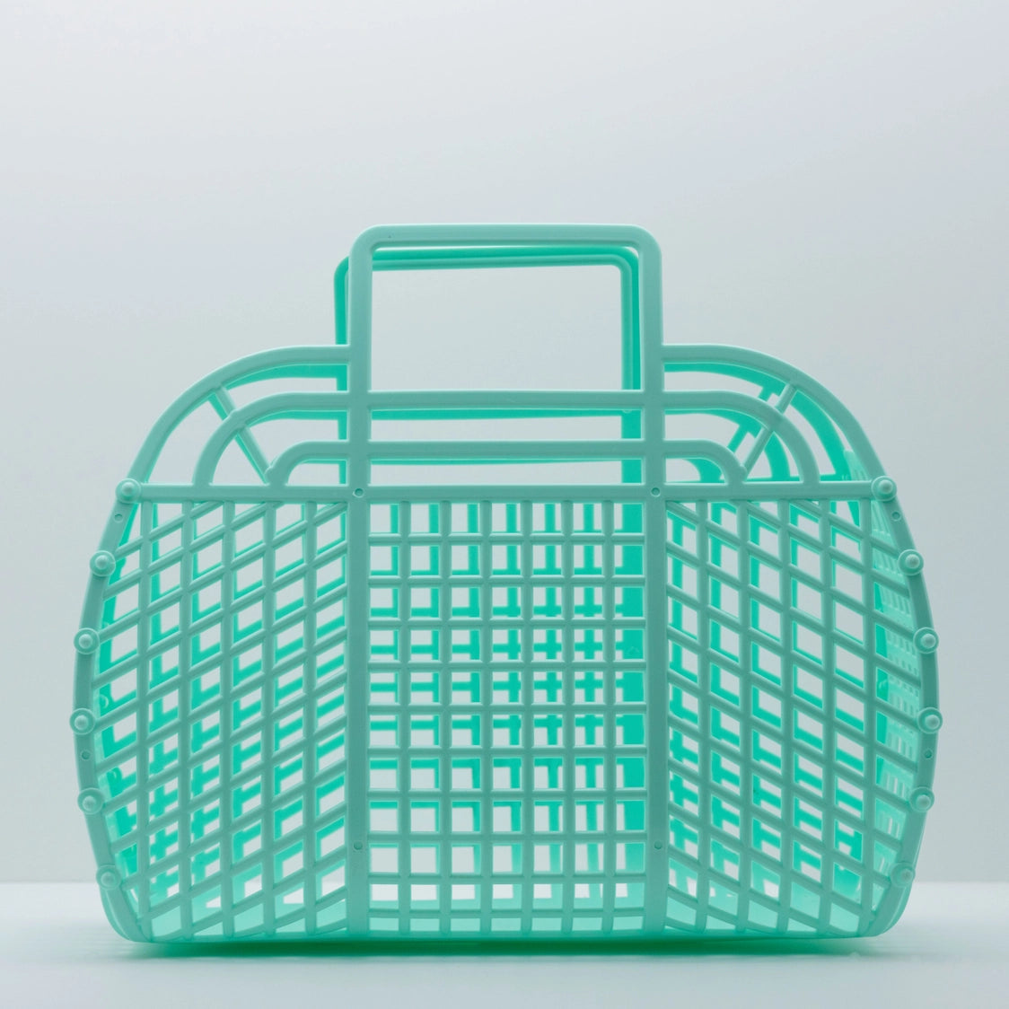 Retro Jelly Basket Tote