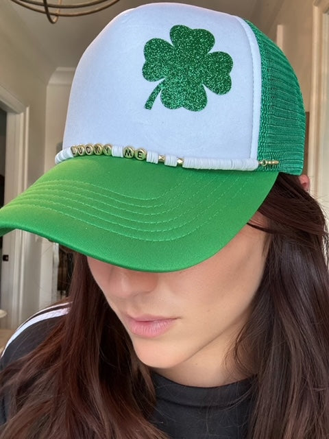 Lucky Me  - Trucker Hat (Green)