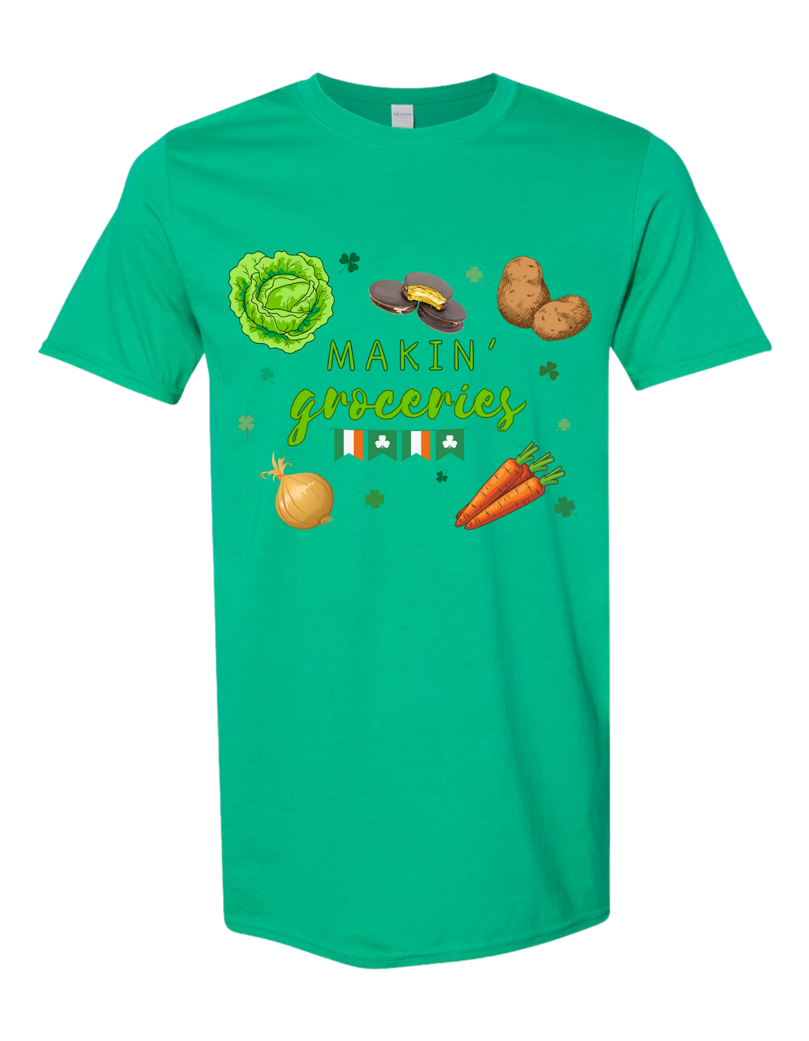 Makin' Groceries Softstyle St Paddy's Tee