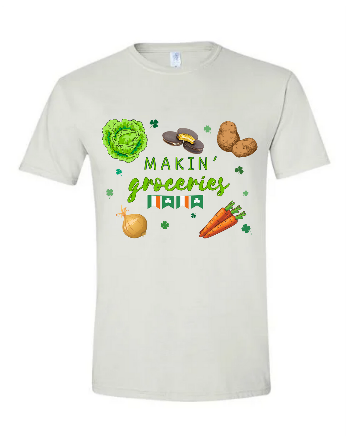 Makin' Groceries Softstyle St Paddy's Tee